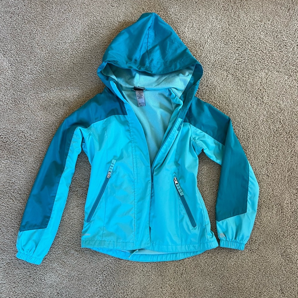 Champion kids hooded raincoat